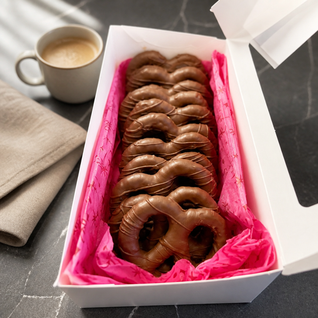Chocolate Covered Pretzel Rods