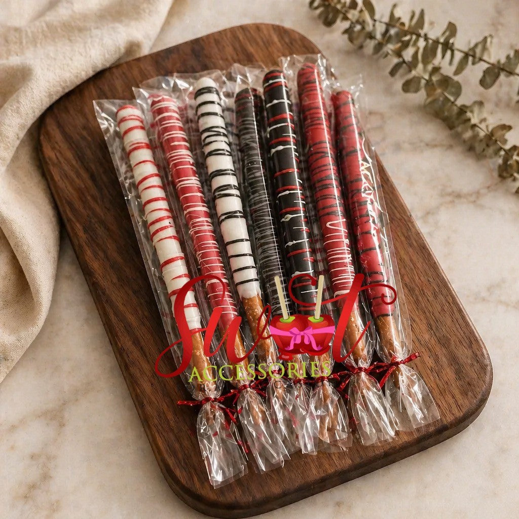 Chocolate Covered Pretzel Rods