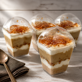 Peach Cobbler Pudding
