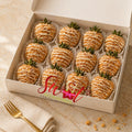 Chocolate Covered Strawberries with Crumbles